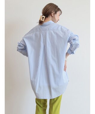 AMERICAN HOLIC ＵＶカット加工バックタックシャツチュニック Pink