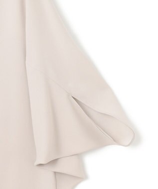 ICB L 【UVケア・接触冷感・速乾・防シワ・洗える】FluidBackSatinドルマンスリーブワンピース トープ系