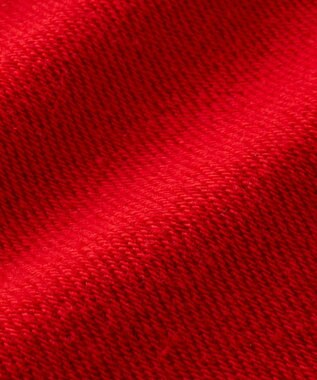 MIKI HOUSE HOT BISCUITS 【70-80cm】カーディガン重ね着風 7分丈カバーオール 赤