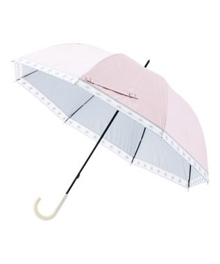 MOONBAT estaa 晴雨兼用 長傘 オーガンジーマーガレット 日傘 遮光 遮熱 UV