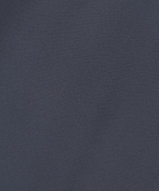 ICB 【WEB限定】FluidBackSatin ニット衿シャツワンピース ダルブルー