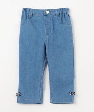 ANY KIDS 接触冷感 しろくま パンツ デニム