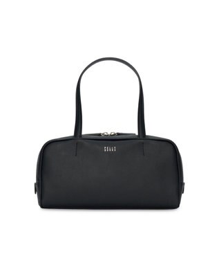 PELLE BORSA レザースモールボストンバッグ Epure 5839 ブラック