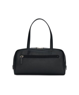 PELLE BORSA レザースモールボストンバッグ Epure 5839 ブラック
