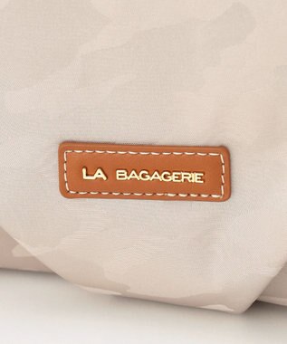 LA BAGAGERIE シャドージャカード 2WAYショルダーバッグ アイボリー