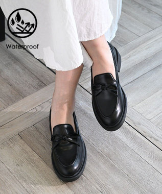 APOM 本革ウォータープルーフリボンローファー 30