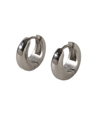 YECCA VECCA ステンレスワンタッチピアス Silver