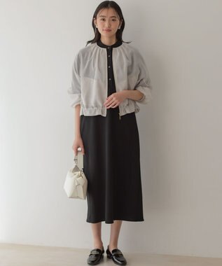 組曲 【先行予約】カラーボイル ブルゾン エクリュ系