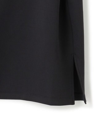 UNFILO BEAUTY FORM JERSEY Light キーネックトップス ブラック