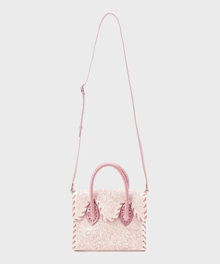 GRACE CONTINENTAL RS Handbag-gs ピンクゴールド