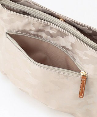 LA BAGAGERIE シャドージャカード 2WAYショルダーバッグ アイボリー