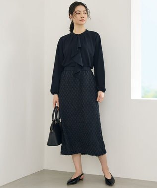 自由区 アムンゼンジャージー トップス ネイビー