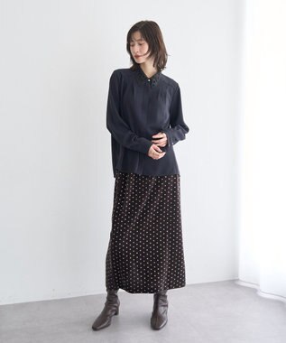 YECCA VECCA 2wayレース襟ブラウス Off White