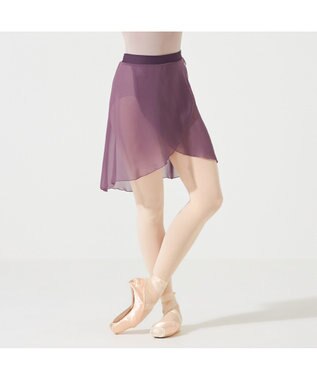 Chacott 【AKANE TAKADA】巻きスカート パープル