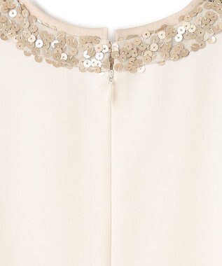 BEIGE， LA VERRERIE / スパンコールブラウス Ecru