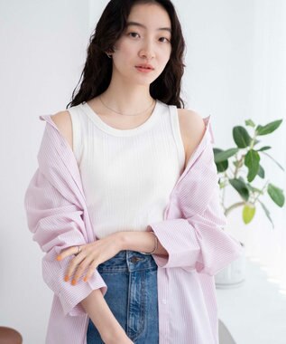 WEGO シンプルタンク ホワイト