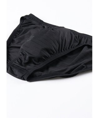 WACOAL MEN ブリーフ フロント立体設計 快適キープ 適度なフィット感 前閉じ ボーダー 下着 GF2401 /ブロス ブラック