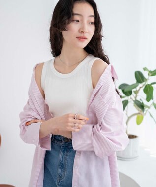 WEGO シンプルタンク ホワイト