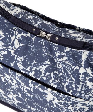 ACE BAGS & LUGGAGE hiromichi nakano フェズリ ショルダーバッグ  17522 ヒロミチナカノ ネイビー（フラワー）