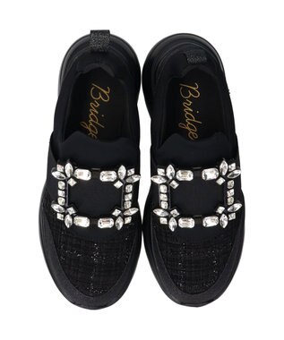 Bridget Birkin 【Bridget Birkin】バックルスニーカー ブラック