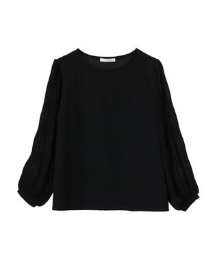 Green Parks マジョリカスリーブカットプルオーバー Black