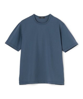 JOSEPH HOMME クリアコットンカノコ クルーネックTシャツ ネイビー系