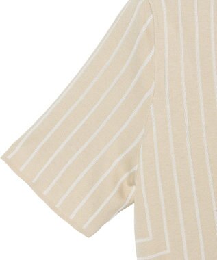 JOSEPH 【洗える】ジオメトリックジャガード　ニットトップス Affogato / Ivory