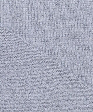 SHARE PARK LADIES ミラノリブボリュームスリーブニット サックスブルー系