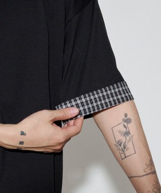 WEGO 【ユニセックス着用ITEM】シャツレイヤードT（SS） ブラック