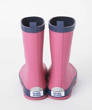 BEAMS SCHOOL レインブーツ ピンク