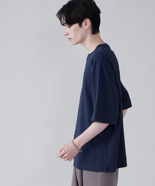 WEGO 【ユニセックス着用ITEM/綿100％/SMLXLサイズ】ビックコットンT ネイビー