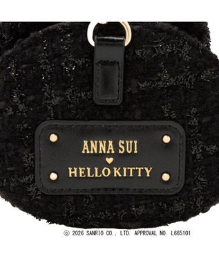 ANNA SUI HELLO KITTY 顔型ポーチチャーム クロ