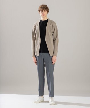 JOSEPH HOMME クールコットンリンクス ニット ブラック系