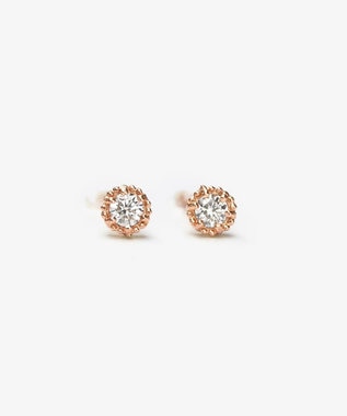 TOCCA 【WEB限定】FLORA K18 DIAMOND  K18 PIERCED EARRINGS K18 ダイヤモンド ピアス