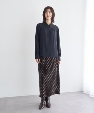 YECCA VECCA 2wayレース襟ブラウス Off White