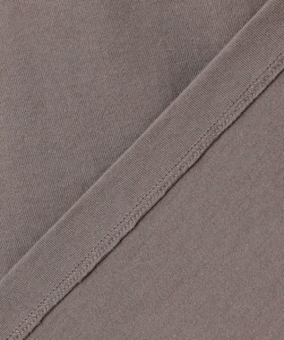 uncrave 【佐藤晴美さん着用・洗濯機洗い可】プレーンストレッチ ビッグTシャツ トープ（佐藤晴美さん着用）