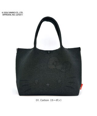 ROOTOTE 8473【ルートート】サンリオ IP.デリ.ルフル.ハローキティ-C 01：カーボン