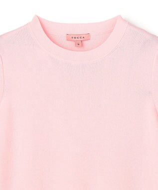 TOCCA LITTLE RIPPLES ニットトップス ピンク系
