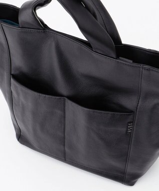 YUSHI NUANCE - TOTE SHOULDER 本革トートショルダー ブラック