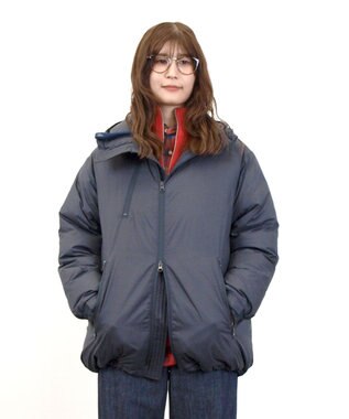 J.PRESS YORK STREET 【UNISEX】フーデット ダウンジャケット