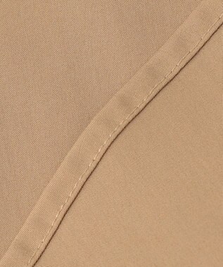 #Newans 【ANSWER for Co-Creation】フリルスリーブバンドカラーブラウス キャメル系