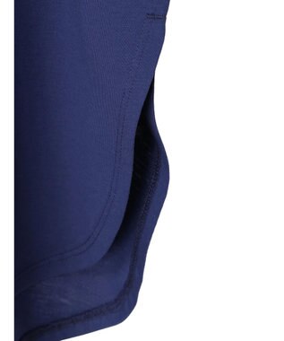 Green Parks 汗じみ防止Ｗカフスフレンチチュニック Dark Blue