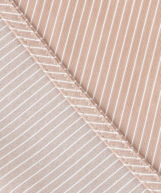 J.PRESS LADIES S 【WEB限定カラーあり・洗える・イージーケア】 アーネストストライプ スリットネック カットソー ピンク系1