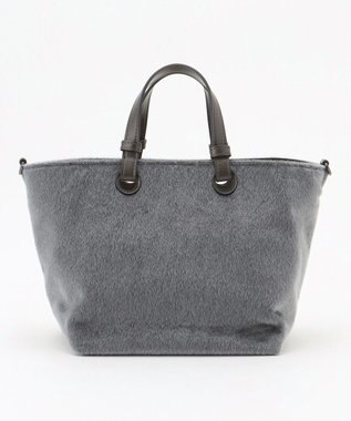 自由区 【SHIHOさん着用】ハラコライクミニ バッグ グレー