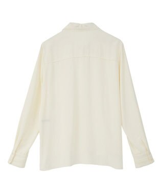 YECCA VECCA 2wayレース襟ブラウス Off White