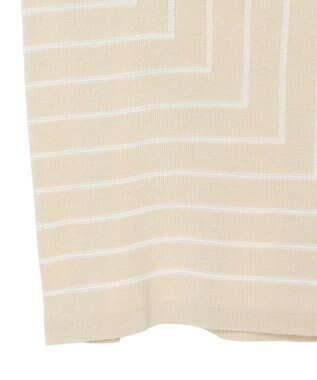 JOSEPH 【洗える】ジオメトリックジャガード　ニットトップス Affogato / Ivory