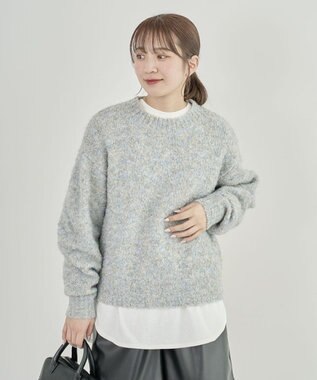 Green Parks ブークレニットプルオーバーⅡ Gray