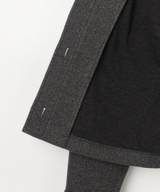 ANY SIS 【2SET】ジャケット × フレアスカート セット チャコール