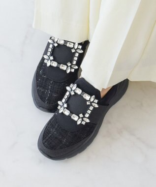 Bridget Birkin 【Bridget Birkin】バックルスニーカー ブラック