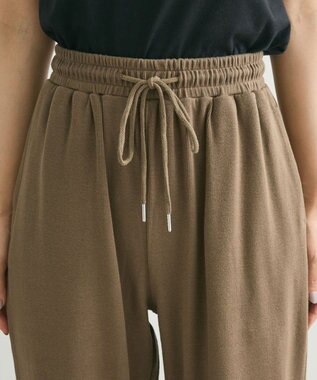 Green Parks ・ｓｗｉｎｇ　ｂｙ　リブカットソーイージーパンツ Khaki